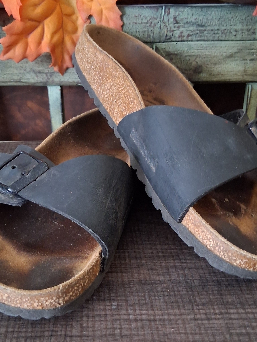 Birkenstock Women's Black Arizona Sandals